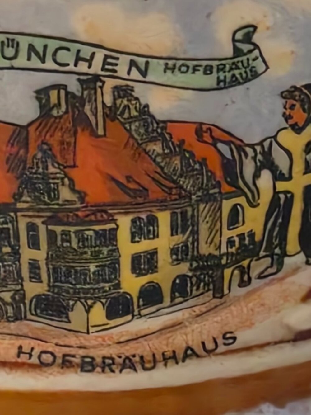 Hofbrauhaus Munchen push-down spinning Ashtray - Picture 6 of 11